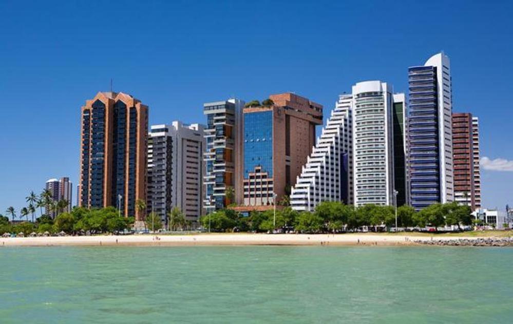شقة Flat Beira Mar فورتاليز المظهر الخارجي الصورة